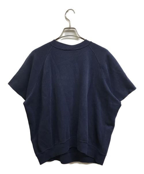 BASSETT WALKER（バセットウォーカー）BASSETT WALKER (バセットウォーカー) ヴィンテージ半袖スウェット ネイビー サイズ:XLの古着・服飾アイテム