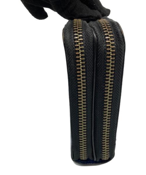 COACH（コーチ）COACH (コーチ) ダブルジップオーガナイザー ブルーの古着・服飾アイテム