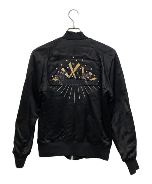 MARC JACOBS（マークジェイコブズ）MARC JACOBS (マーク ジェイコブス) Patched bomber jacket ブラック サイズ:44の古着・服飾アイテム