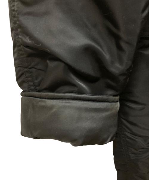 ALPHA（アルファ）ALPHA (アルファ) BEAMS Lights (ビームスライト) 別注N-3Bロングコート ブラック サイズ:Mの古着・服飾アイテム