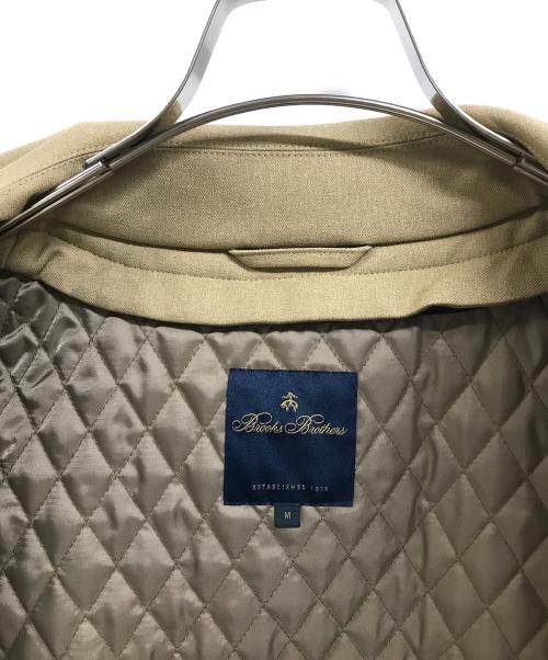 BROOKS BROTHERS（ブルックスブラザーズ）BROOKS BROTHERS (ブルックスブラザーズ) ポリエステル 2レイヤー バルカラーコート ベージュ サイズ:M 未使用品の古着・服飾アイテム