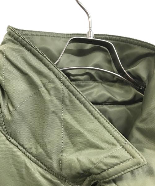 THUG CLUB（サグ クラブ）THUG CLUB (サグ クラブ) A WINGLESS BIRD ギャザーアームボンバージャケット グリーン サイズ:4の古着・服飾アイテム