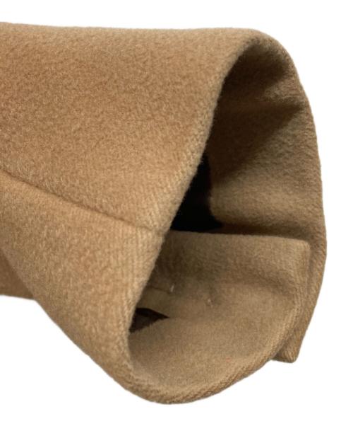 Max Mara Studio（マックスマーラ ストゥディオ）MAX MARA STUDIO (マックスマーラ ストゥディオ) ウールスタンドカラーコート キャメル サイズ:J44の古着・服飾アイテム