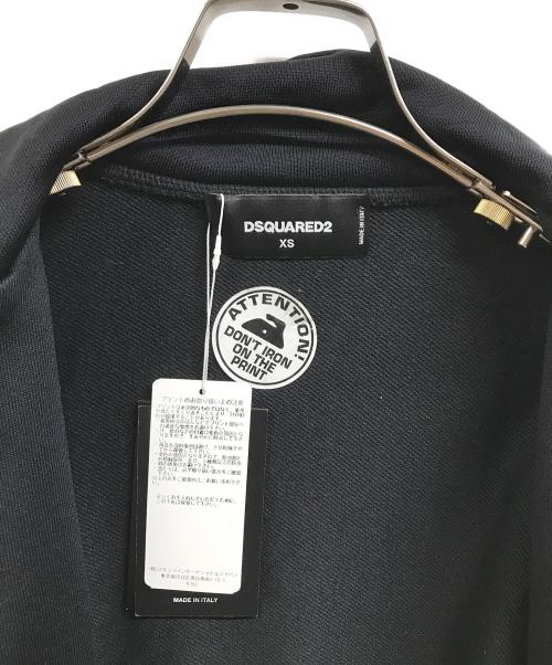 DSQUARED2（ディースクエアード）DSQUARED2 (ディースクエアード) Icon Tape Cool Raglan Fit ブラック サイズ:XS 未使用品の古着・服飾アイテム