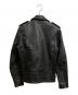 SAVOY CLOTHING (サヴォイ クロージング) レザーライダースジャケット 34 サイズ:34：8000円