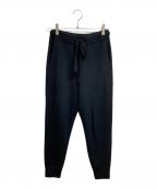 DRAWERドゥロワー）の古着「ウールカシミヤニットパンツ」｜ブラック