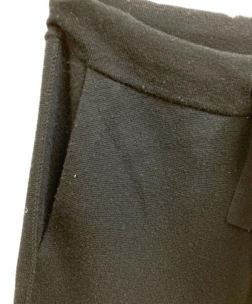 DRAWER（ドゥロワー）DRAWER (ドゥロワー) ウールカシミヤニットパンツ ブラック サイズ:1の古着・服飾アイテム