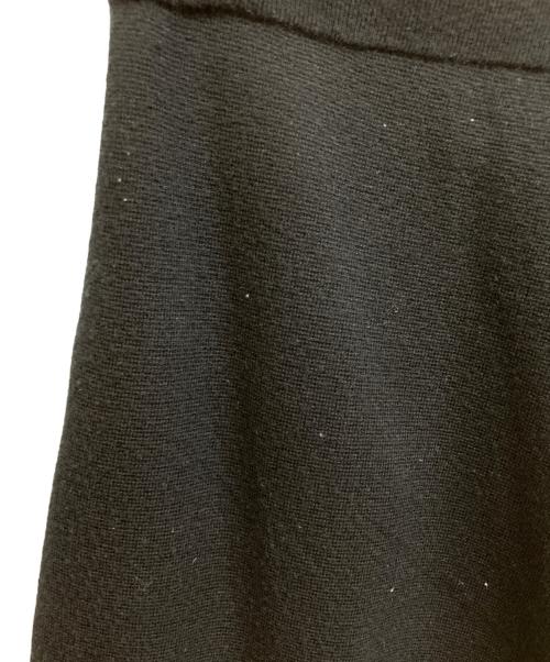 DRAWER（ドゥロワー）DRAWER (ドゥロワー) ウールカシミヤニットパンツ ブラック サイズ:1の古着・服飾アイテム