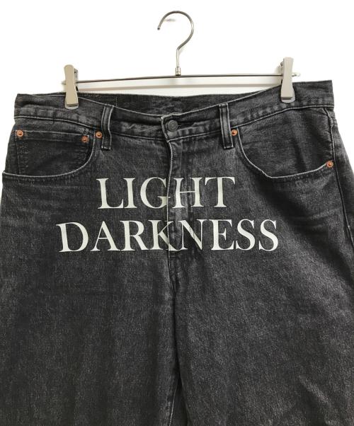 LEVI'S（リーバイス）LEVI'S (リーバイス) UNDERCOVER (アンダーカバー) バギージーンズ グレー サイズ:W34×L32の古着・服飾アイテム