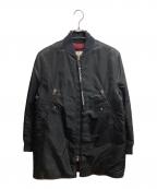 Acne studiosアクネ ストゥディオス）の古着「ボンバーコート」｜ブラック