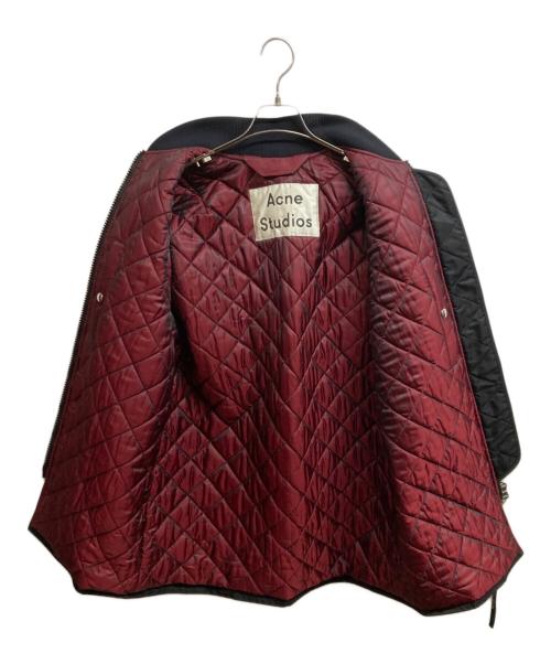 Acne studios（アクネ ストゥディオス）ACNE STUDIOS (アクネ ストゥディオス) ボンバーコート ブラック サイズ:34の古着・服飾アイテム