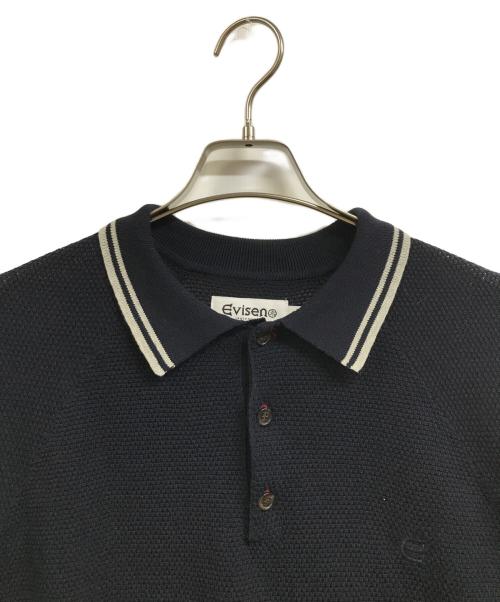 EVISEN（エビセン）EVISEN (エビセン) GIVE ME POLO ネイビー サイズ:XLの古着・服飾アイテム