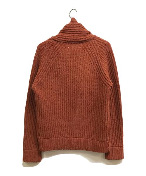 Maison Margiela（メゾンマルジェラ）Maison Margiela (メゾンマルジェラ) SHAWL COLLAR CARDIGANGAN オレンジ サイズ:Sの古着・服飾アイテム
