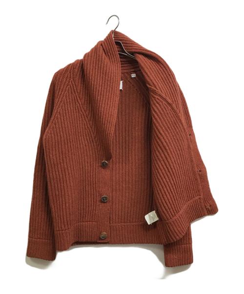 Maison Margiela（メゾンマルジェラ）Maison Margiela (メゾンマルジェラ) SHAWL COLLAR CARDIGANGAN オレンジ サイズ:Sの古着・服飾アイテム