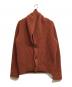 Maison Margiela（メゾンマルジェラ）の古着「SHAWL COLLAR CARDIGANGAN」｜オレンジ