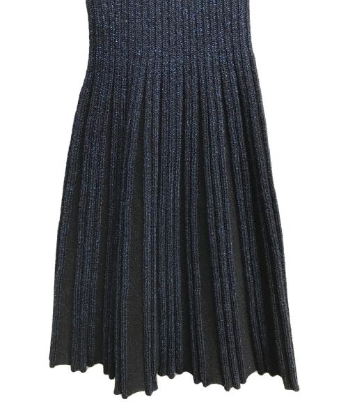 SELF PORTRAIT（セルフ ポートレイト）SELF PORTRAIT (セルフ ポートレイト) レースニット ブルー サイズ:Sの古着・服飾アイテム