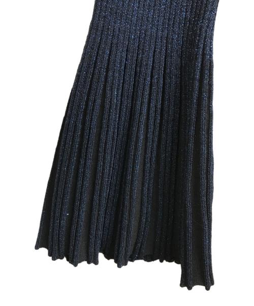 SELF PORTRAIT（セルフ ポートレイト）SELF PORTRAIT (セルフ ポートレイト) レースニット ブルー サイズ:Sの古着・服飾アイテム