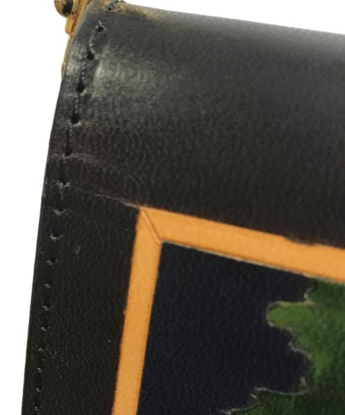 KENZO FUKUI（ケンゾー フクイ）KENZO FUKUI (ケンゾー フクイ) 和柄ショルダーバッグ ブラックの古着・服飾アイテム