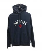 Noahノア）の古着「ロゴプルオーバーパーカー」｜ネイビー