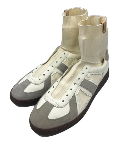 FOOT INDUSTRY（フットインダストリー）FOOT INDUSTRY (フットインダストリー) ソックススニーカー ホワイト サイズ:44/275の古着・服飾アイテム