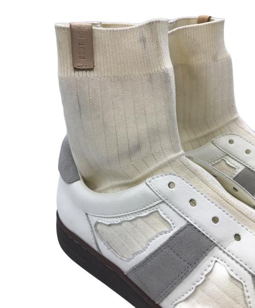 FOOT INDUSTRY（フットインダストリー）FOOT INDUSTRY (フットインダストリー) ソックススニーカー ホワイト サイズ:44/275の古着・服飾アイテム