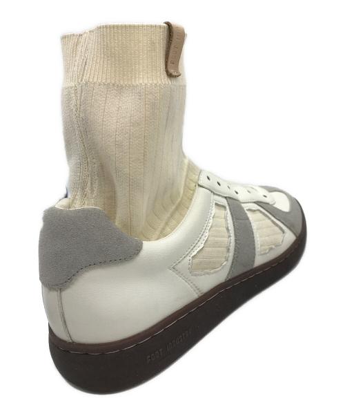 FOOT INDUSTRY（フットインダストリー）FOOT INDUSTRY (フットインダストリー) ソックススニーカー ホワイト サイズ:44/275の古着・服飾アイテム