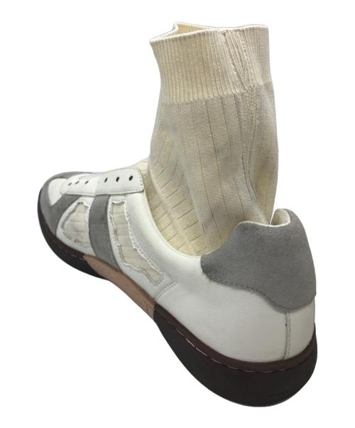 FOOT INDUSTRY（フットインダストリー）FOOT INDUSTRY (フットインダストリー) ソックススニーカー ホワイト サイズ:44/275の古着・服飾アイテム