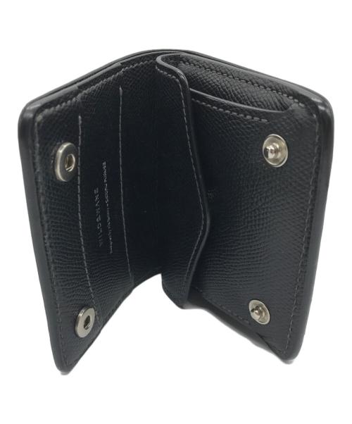 WILDSWANS（ワイルドスワンズ）WILDSWANS (ワイルドスワンズ) 2つ折り財布 ブルー×ブラックの古着・服飾アイテム