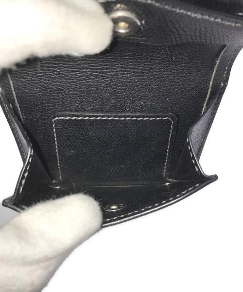 WILDSWANS（ワイルドスワンズ）WILDSWANS (ワイルドスワンズ) 2つ折り財布 ブルー×ブラックの古着・服飾アイテム