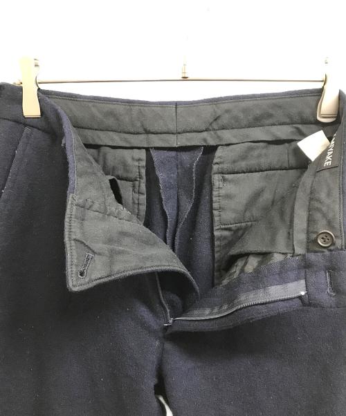 ISSEY MIYAKE（イッセイミヤケ）ISSEY MIYAKE (イッセイミヤケ) ウールパンツ ネイビー サイズ:1の古着・服飾アイテム