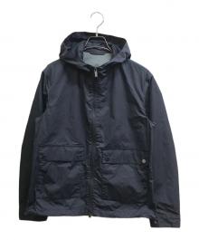 JOSEPH HOMME（ジョゼフ オム）の古着「ブライトナイロンシャンブレースプリングブルゾン」｜ネイビー