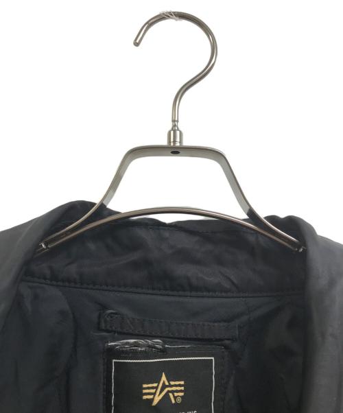 ALPHA（アルファ）ALPHA (アルファ) MA-1ジャケット ブラック サイズ:2XLの古着・服飾アイテム