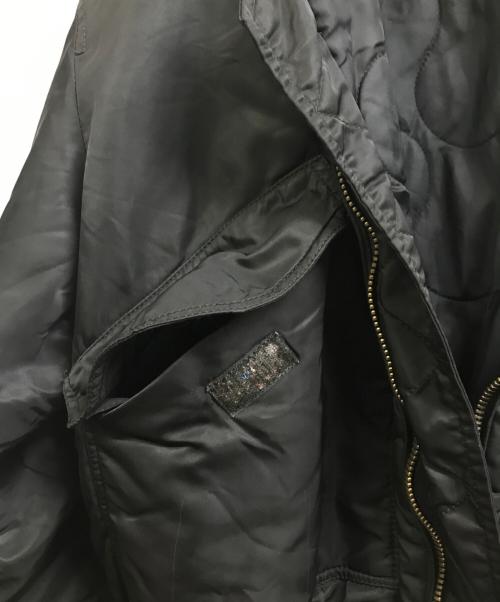 ALPHA（アルファ）ALPHA (アルファ) MA-1ジャケット ブラック サイズ:2XLの古着・服飾アイテム