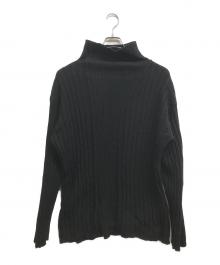 Yohji Yamamoto pour homme（ヨウジヤマモト プールオム）の古着「リブニット」｜ブラック