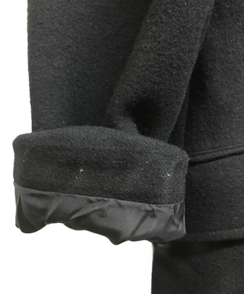 Yohji Yamamoto pour homme（ヨウジヤマモト プールオム）Yohji Yamamoto pour homme (ヨウジヤマモト プールオム) ダブルブレストオーバーコート ブラック サイズ:3の古着・服飾アイテム