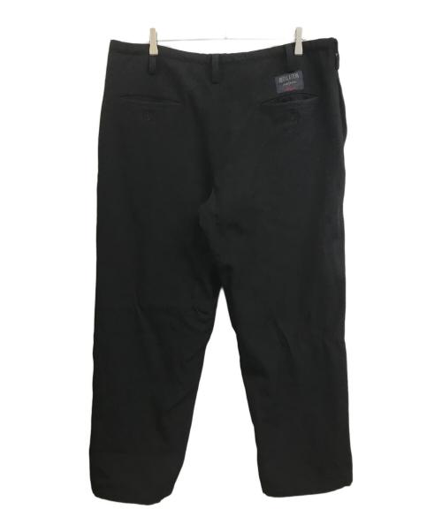 Yohji Yamamoto pour homme（ヨウジヤマモト プールオム）Yohji Yamamoto pour homme (ヨウジヤマモト プールオム) GABARDINE STRING PAスラックスパンツ ブラック サイズ:3の古着・服飾アイテム