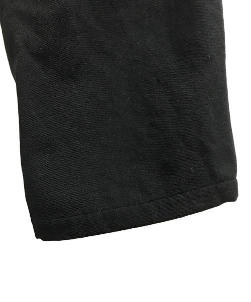 Yohji Yamamoto pour homme（ヨウジヤマモト プールオム）Yohji Yamamoto pour homme (ヨウジヤマモト プールオム) GABARDINE STRING PAスラックスパンツ ブラック サイズ:3の古着・服飾アイテム