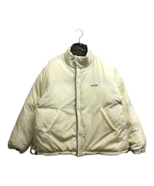 WETTEMPT（ウィテンプト）WETTEMPT (ウィテンプト) REVERSIBLE BICOLOR PADDING BLOUSON グリーン×アイボリー サイズ:Mの古着・服飾アイテム