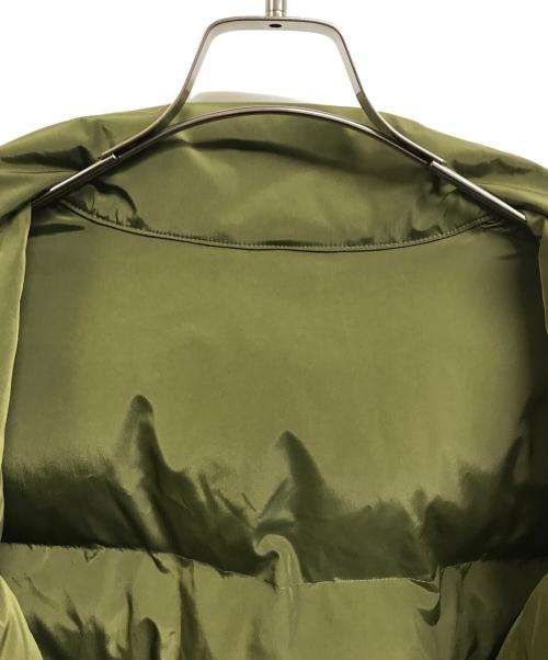 WETTEMPT（ウィテンプト）WETTEMPT (ウィテンプト) REVERSIBLE BICOLOR PADDING BLOUSON グリーン×アイボリー サイズ:Mの古着・服飾アイテム