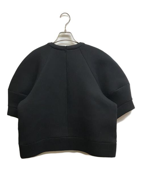 Sov.（ソブ）Sov. (ソブ) ダンボールボリュームスリーブトップス ブラック サイズ:38の古着・服飾アイテム