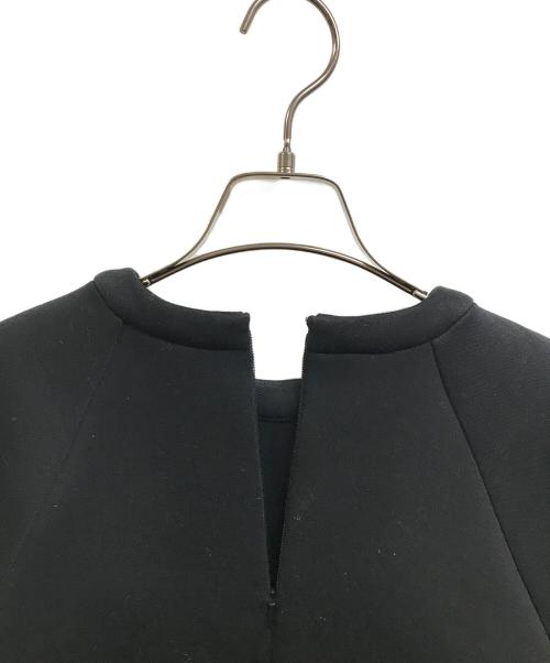 Sov.（ソブ）Sov. (ソブ) ダンボールボリュームスリーブトップス ブラック サイズ:38の古着・服飾アイテム