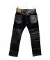GERUGA (ゲルガ) PADDED LEATHER PANTS ブラック サイズ:W30L33.5：40000円