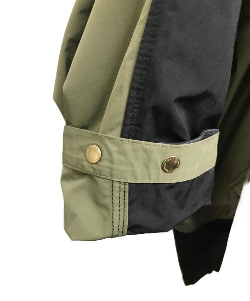 WOOLRICH（ウールリッチ）WOOLRICH (ウールリッチ) ビーバーアノラックバイカラーコクーンパーカー グリーン サイズ:Sの古着・服飾アイテム