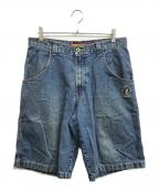 JNCO JEANSジェーエヌシーオー ジーンズ）の古着「デニムハーフパンツ」｜ブルー
