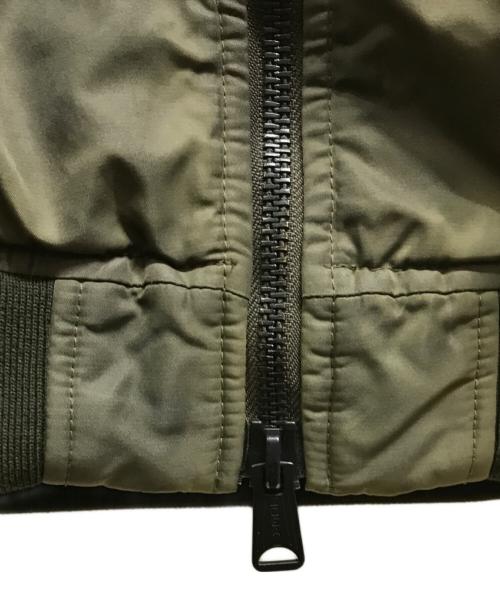 J.S HOMESTEAD（ジャーナルスタンダード ホームステッド）J.S HOMESTEAD (ジャーナルスタンダード ホームステッド) DARKLY MA-1 カーキ サイズ:Lの古着・服飾アイテム