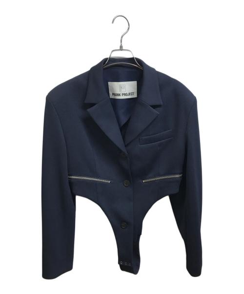 PRANK PROJECT（プランクプロジェクト）PRANK PROJECT (プランクプロジェクト) Jacket Rompers ネイビー サイズ:Freeの古着・服飾アイテム