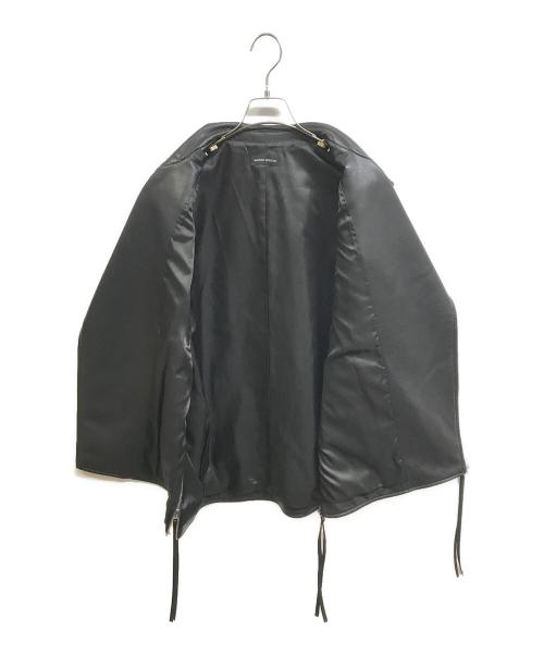 MAISON SPECIAL（メゾンスペシャル）MAISON SPECIAL (メゾンスペシャル) Vegan Leather Riders Gilet ブラック サイズ:FREEの古着・服飾アイテム