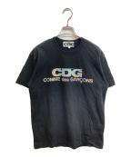 CDGシーディージー）の古着「ホログラムロゴプリント」｜ブラック