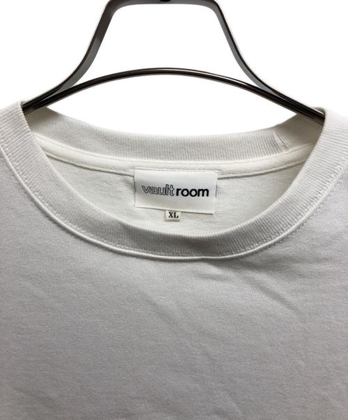 vault room（ボルトルーム）vault room (ボルトルーム) 半袖Tシャツ ホワイト サイズ:XLの古着・服飾アイテム