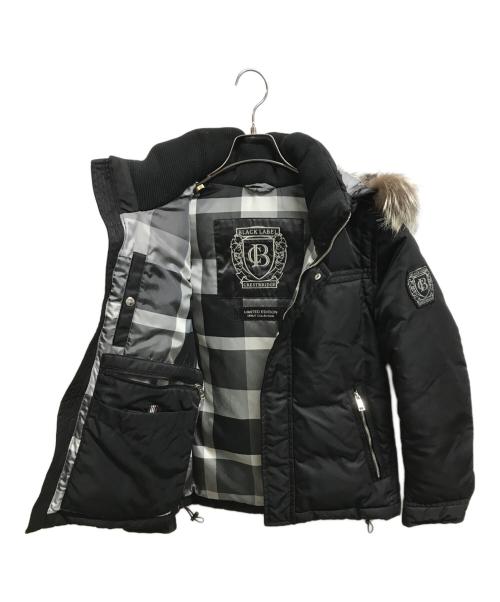 BLACK LABEL CRESTBRIDGE（ブラックレーベル クレストブリッジ）BLACK LABEL CRESTBRIDGE (ブラックレーベル クレストブリッジ) LIMONTA 2WAYダウンジャケット ブラック サイズ:Mの古着・服飾アイテム